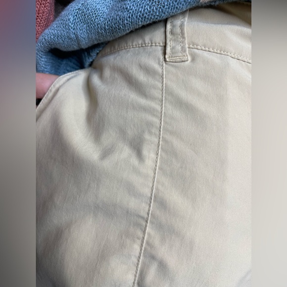 Patagonia Cream Nylon Performance Duo Dry Outdoor 11” Shorts Sz 12 Hiking - Picture 3 of 12